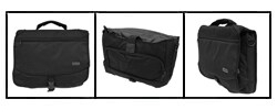 Olympia Luggage Flapover Laptop Messenger Bag