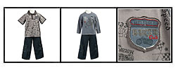 Kids Headquarters Boy's 3-piece Motor Biker Set