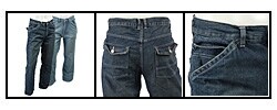 M.Gordon Men's 6-pocket Jeans