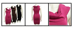 Rampage Junior's Cowl Neck Sweater Dress