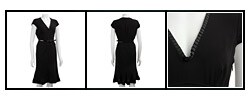 Anne Klein Women's Belted Crepe Dress
