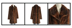 Damselle Women's Faux Fur Coat