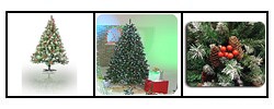Decorated 7-foot Artificial Christmas Tree