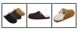 Brumby Men's Backless Sheepskin Slippers