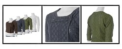 Cute Options Crochet Square Neck Cropped Sweater