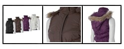 Ci Sono by Adi Embellished Hood Quilted Vest