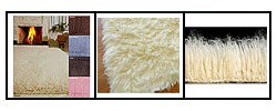 Hand-woven Natural Wool 2000 Gram Flokati Rug (5' x 7')