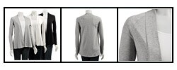 Necessary Objects Junior's Open Swing Cardigan