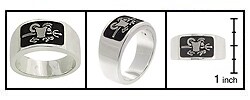 Sterling Silver 'Armor of God' Ring