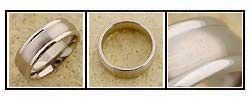 Men's Titanium 7 mm Domed Band