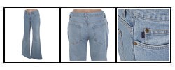 Earl Jean Vintage Denim Blue Jeans