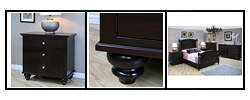 Collona 3-drawer Nightstand