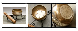 Singing Bowl with Stick & Stand (Nepal)