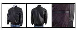 Men's Black Leather Jacket