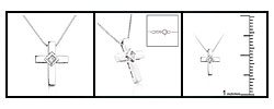 Platinum Diamond Cross Pendant
