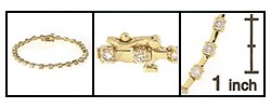 14k Gold 2 1/2ct Diamond Tennis Bracelet (H, SI1)