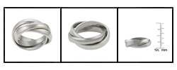 Sterling Silver Rolo Ring