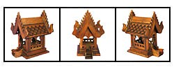 Teak Wood Spirit House