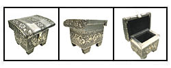 Embossed Angel Jewelry Box (Case of 2)