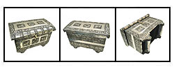 Embossed  Elephant Jewelry Box (India)