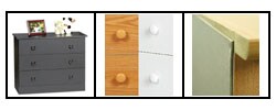 Three-drawer Dresser