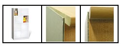 Sliding Door Cabinet (2 Finishes)