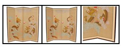 Large Dragons Playing Silkscreen (China)