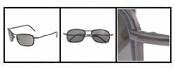 Blinde Design Wreck Small Titanium Sunglasses