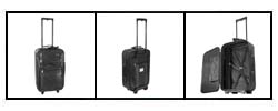 Leather 21-inch Wheeled Carry-On Pullman