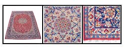 Hand-knotted Iranian Red/ Navy Kashan  Wool Rug (10' x 14')