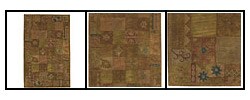 Hand-tufted Contemporary Squares Wool Rug (8' x 11')