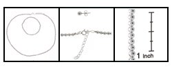Sterling Silver Bead Necklace Bracelet Earring Set