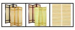 Bamboo Matchstick Shoji Screen (China)