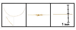 14k Yellow Gold 24-inch Box Necklace