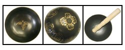Brass Singing Bowl, Nepal (Case of 2)