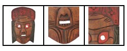Hunter Tribal Mask Wall Hanging