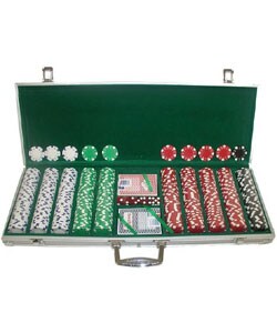 Trademark Poker 500-piece Poker Chip Set (case of 2)