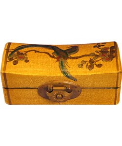 Hand-painted Tibetan Leather Jewelry Box