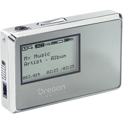 Oregon Scientific MP820 128 MB MP3 Player/FM Radio