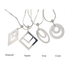 Sterling Silver Dangling Pendant