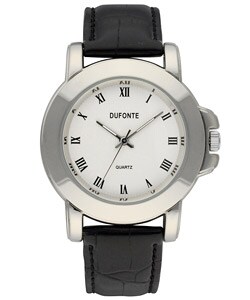 Dufonte by Lucien Piccard Sport Black Strap Watch