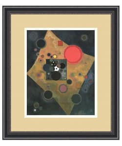 Wassily Kandinsky Akzent in Rosa, 1926 Framed Print