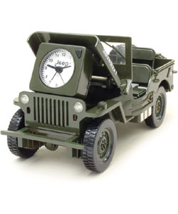 WWII Style Jeep Alarm Clock (case of 4)