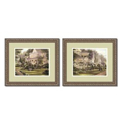 Betsy Brown Antique Framed Print Set