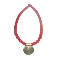 Coral Spiral Necklace (India)