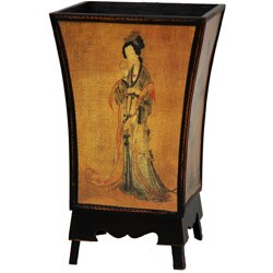 Enchanted Lady Waste Basket (China)