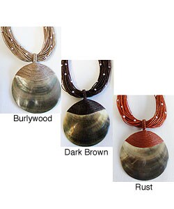 Multi-strand Balinese Shell Necklace (Vietnam)
