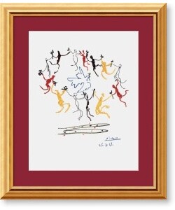 Pablo Picasso Dance of Youth Framed Print