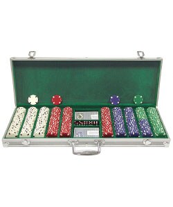 Trademark Poker 500-chip 11.5g Texas Hold'em Set w/Case