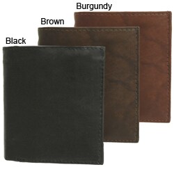Signature Genuine Leather Tri-fold Wallet